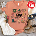 My God Is Tee - Heather Terracotta - 15 product image 1