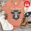 Happy Moo Year Tee - Heather Terracotta - 15 product image 1