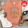 All I Want For Christmas Tee - Heather Terracotta - 15 product image 1