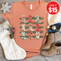 Christmas Boots Tee - Heather Terracotta - 15 product image 1