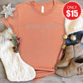 Jesus Is King Tee - Heather Terracotta - 15 product image 1