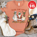 Duck The Halls Tee - Heather Terracotta - 15 product image 1