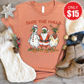 Duck The Halls Tee - Heather Terracotta - 15 product image 1