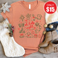 Oh Holy Night Tee - Heather Terracotta - 15 product image 1