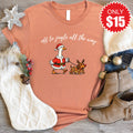 Jingle All The Way Tee - Heather Terracotta - 15 product image 1