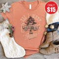 All I Want For Christmas Tee - Heather Terracotta - 15 product image 1