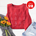Christmas Begins With Christ Sweatshirt - Heather Scarlet product image 1