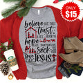 Believe Tee - Heather Grey - 15 product image 1