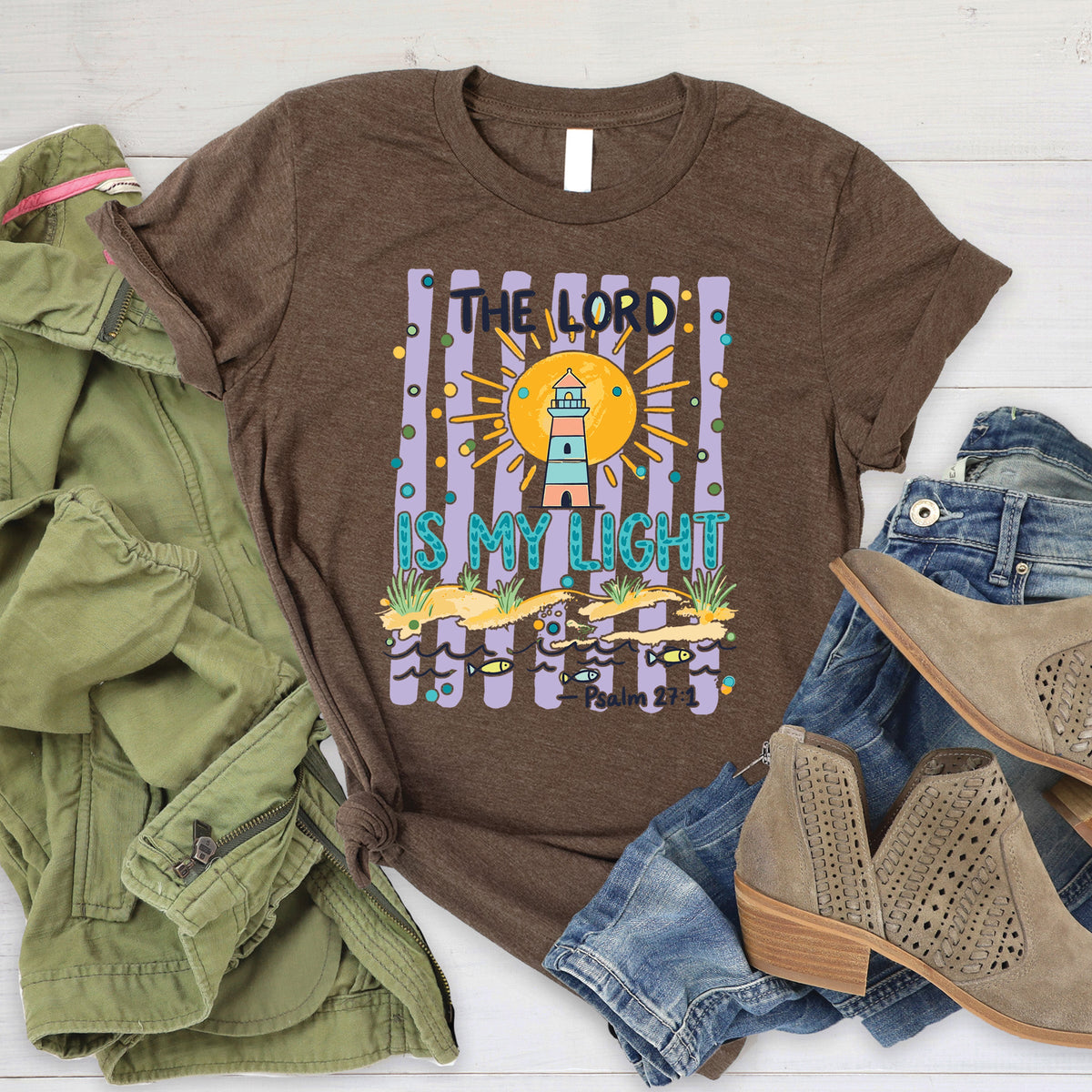The Lord Is My Light Tee product image 2