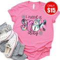 I Need a Snowday Tee - Heather Charity Pink - 15 product image 1