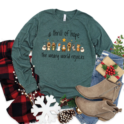 A Thrill Of Hope Long Sleeve product image 1