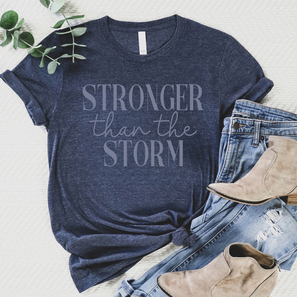 Stronger than The Storm Tee product image 3