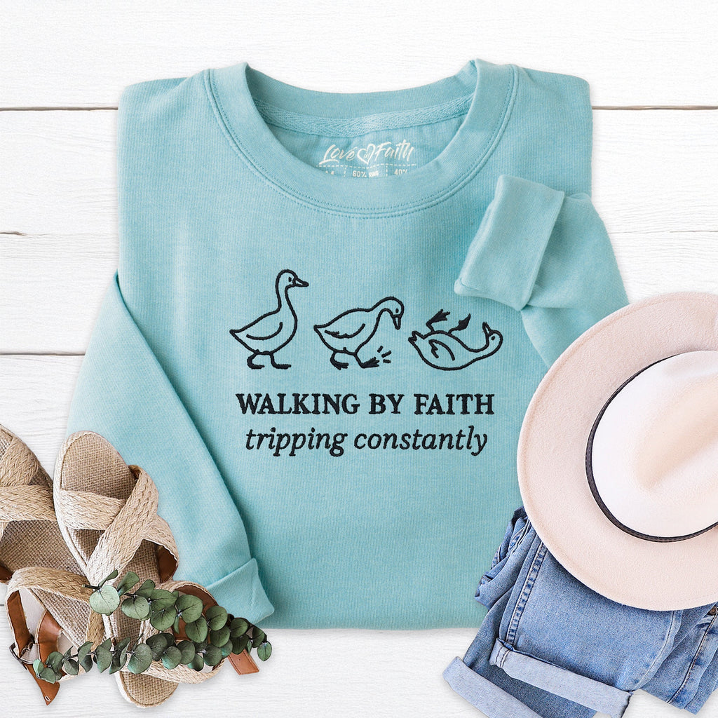Walking by Faith Sweatshirt product image 2