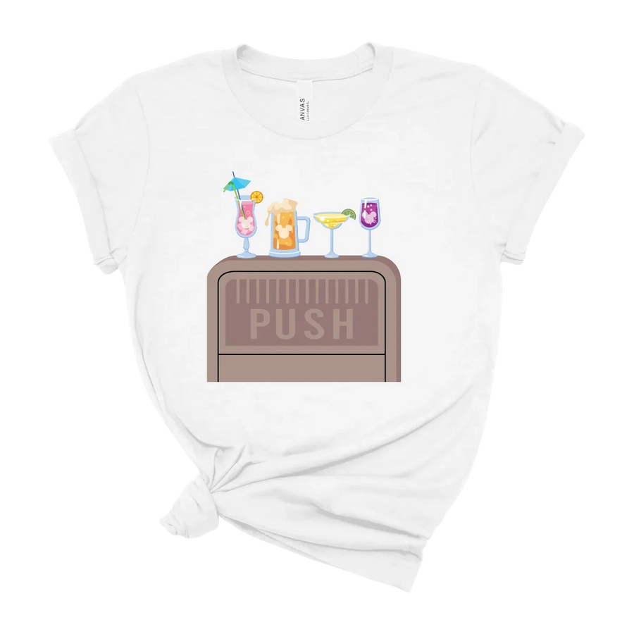 Epcot Trash Can Table Disney t-shirt product image 1