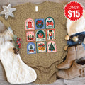 Christmas Stamps Tee - Brown Leopard - 15 product image 1