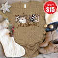 Howdy Christmas Tee - Brown Leopard - 15 product image 1