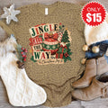 Jingle All The Way Tee - Brown Leopard - 15 product image 1