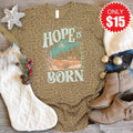 Hope Is Born Tee - Brown Leopard - 15 product image 1