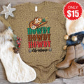 Howdy Christmas Tee - Brown Leopard - 15 product image 1