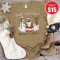 Duck The Halls Tee - Brown Leopard - 15 product image 1