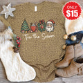 Tis The Season Tee - Brown Leopard - 15 product image 1