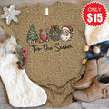 Tis The Season Tee - Brown Leopard - 15 product image 1