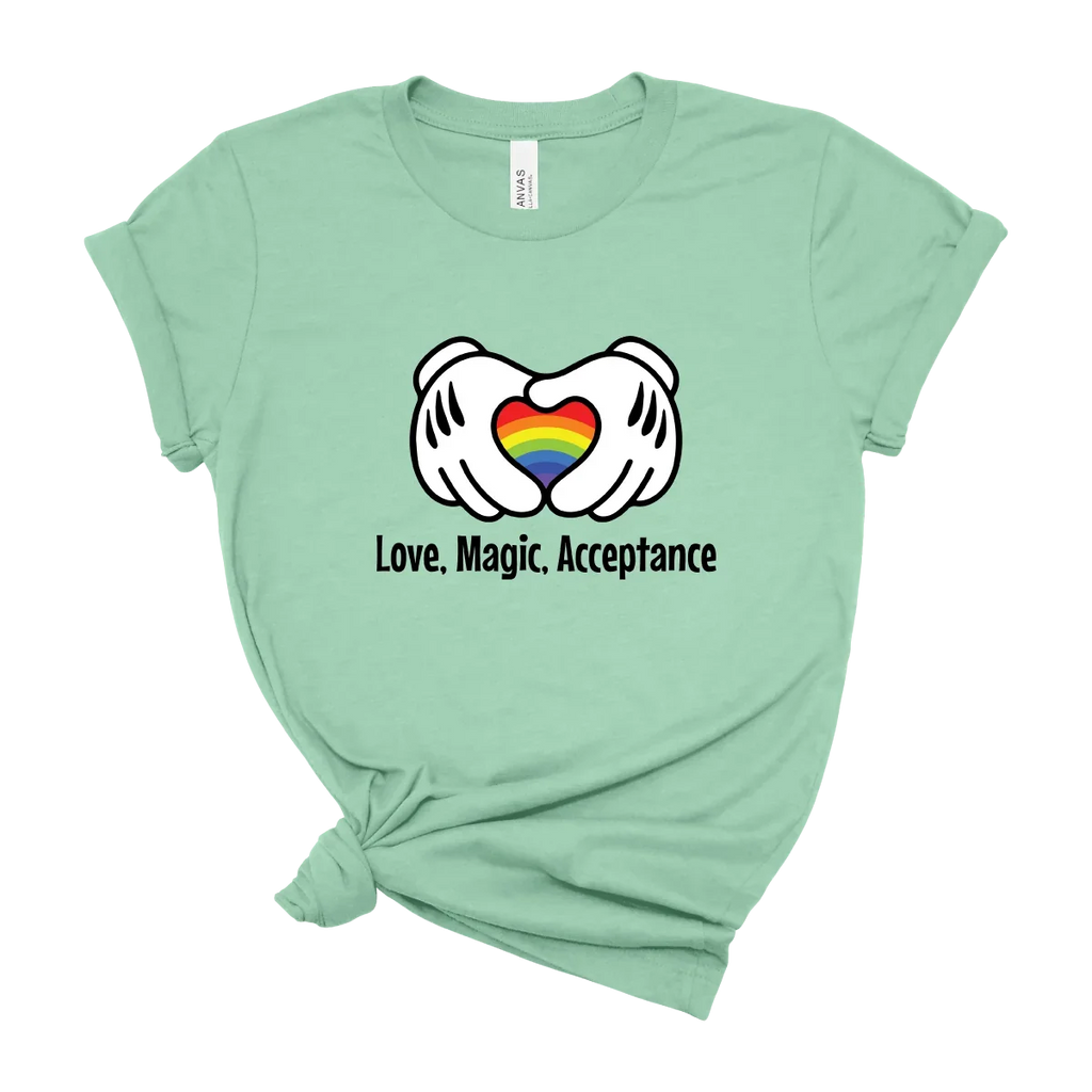 Love, Magic, Acceptance Disney t-shirt product image 4
