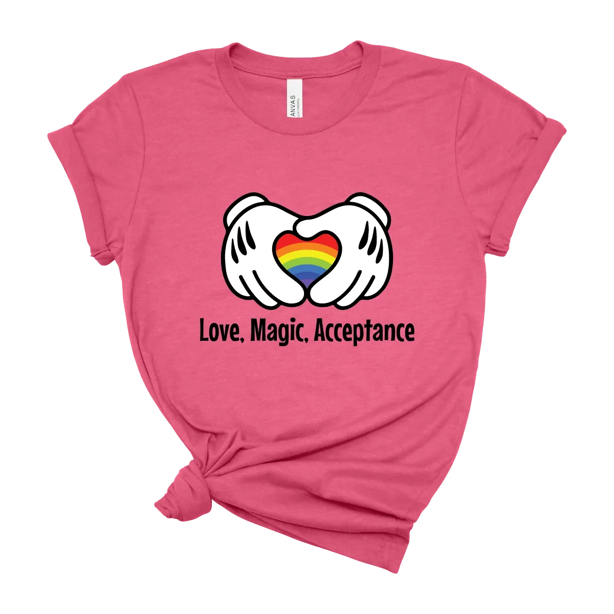 Love, Magic, Acceptance Disney t-shirt product image 2
