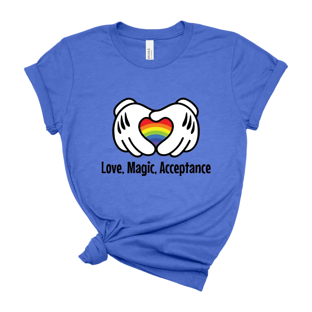 Love, Magic, Acceptance Disney t-shirt product image 3