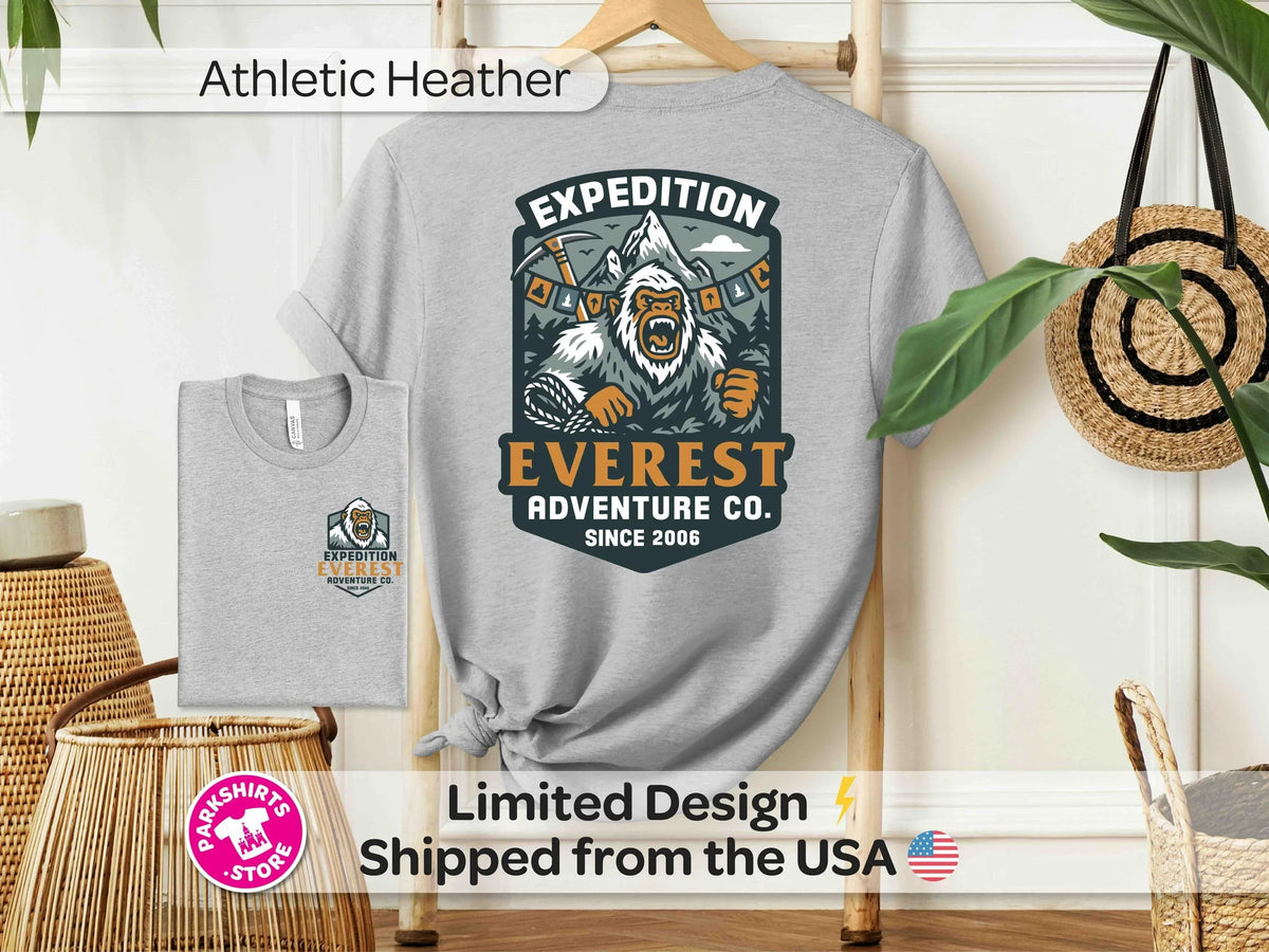 Expedition Everest Shirt | Yeti Adventure Tee | Animal product image 3