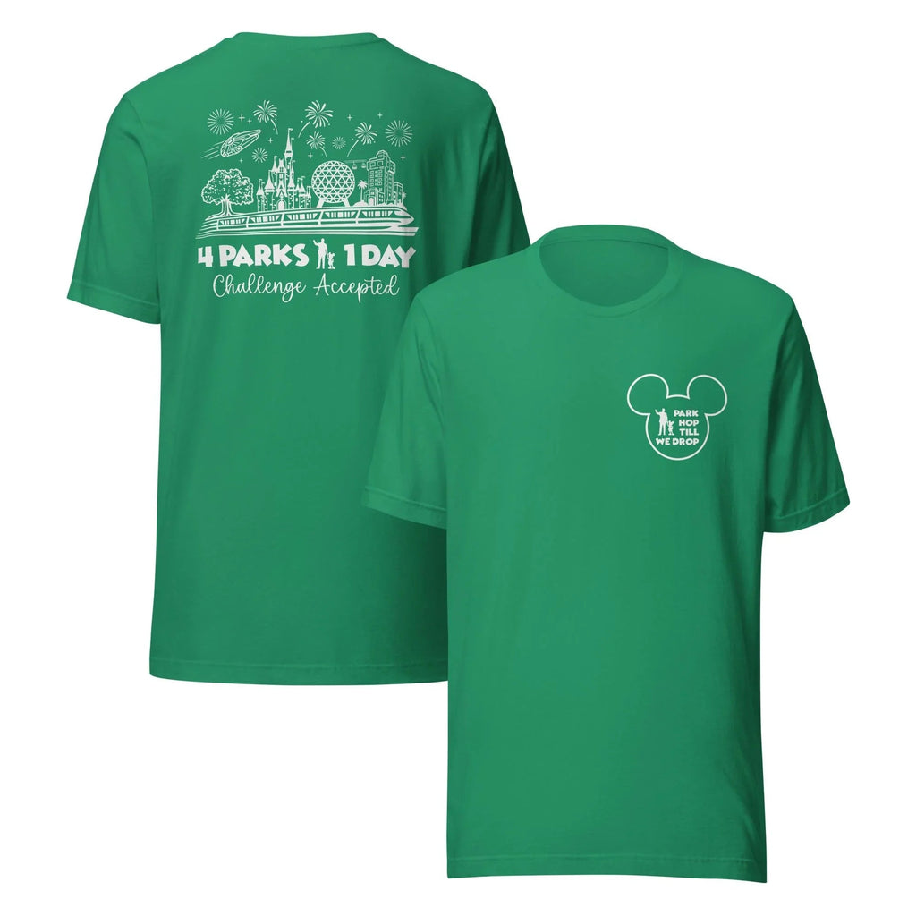 Park Hop Till We Drop Shirt | 4 Parks 1 Day Disney Tee product image 9