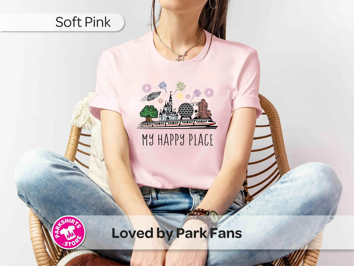 4 Parks 1 Day Shirt | Disney World Park Hopper Tee | 4 product image 2