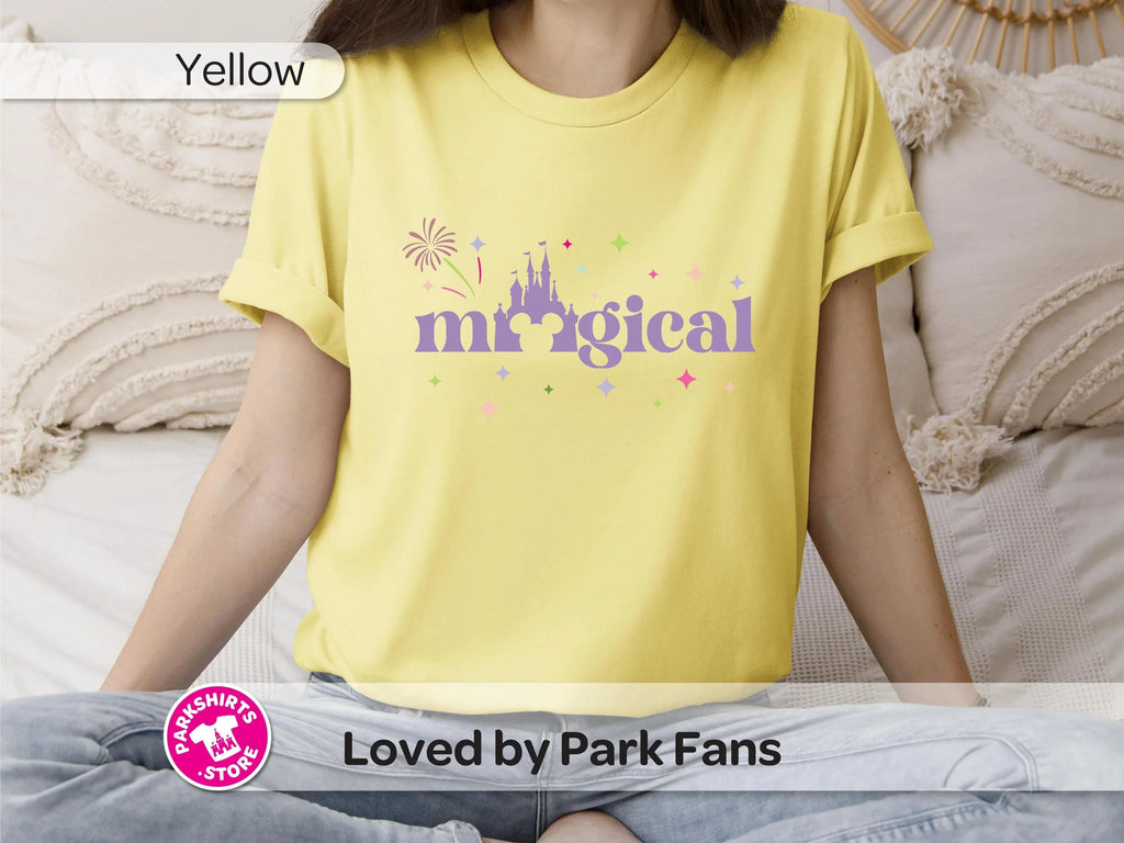 Magical Disney Shirt | Magic Kingdom Castle Tee | Pastel product image 2