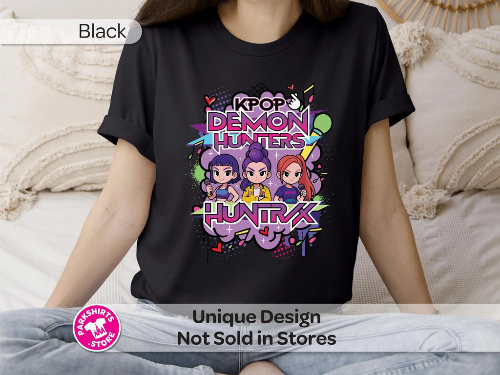 K-Pop Anime Shirt | Girl Trio Tee | Inspired Streetwear product image 1