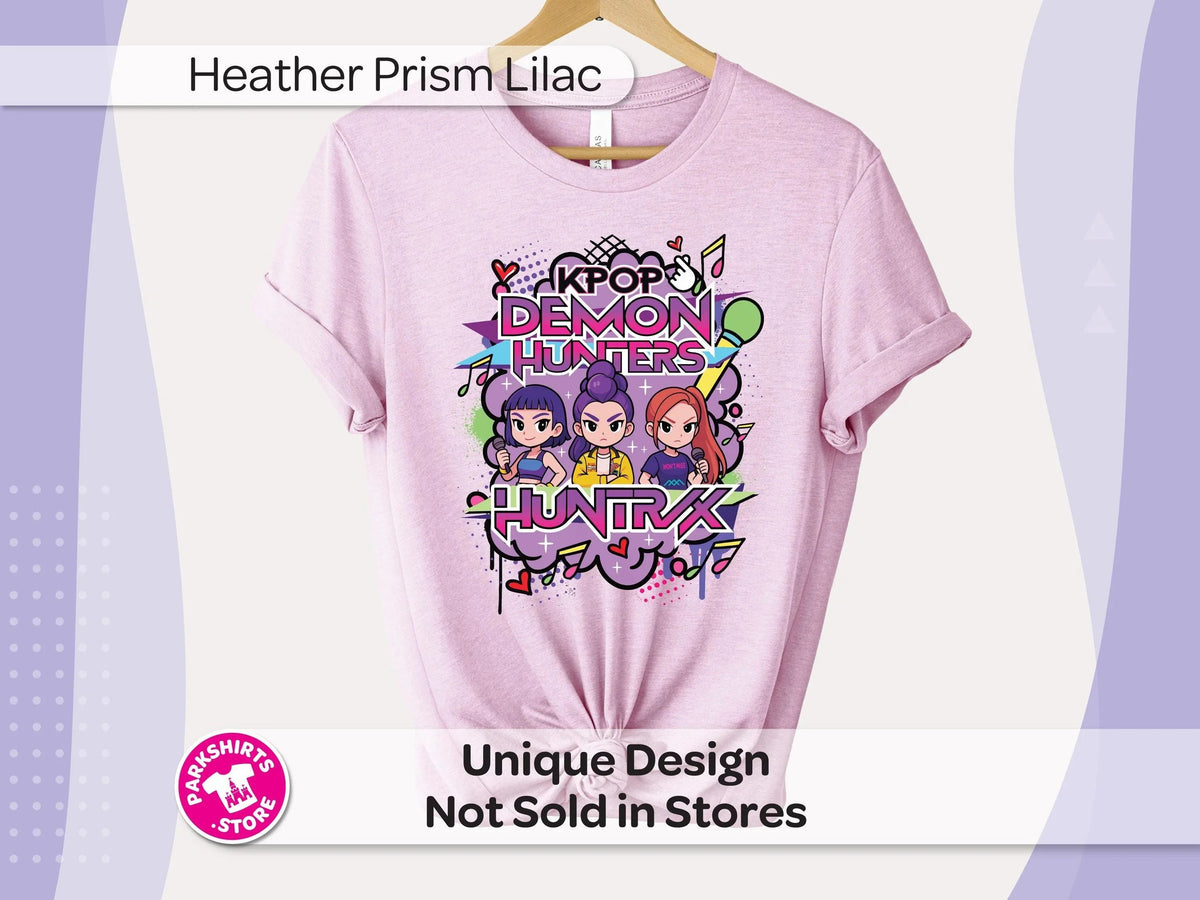 K-Pop Anime Shirt | Girl Trio Tee | Inspired Streetwear product image 9