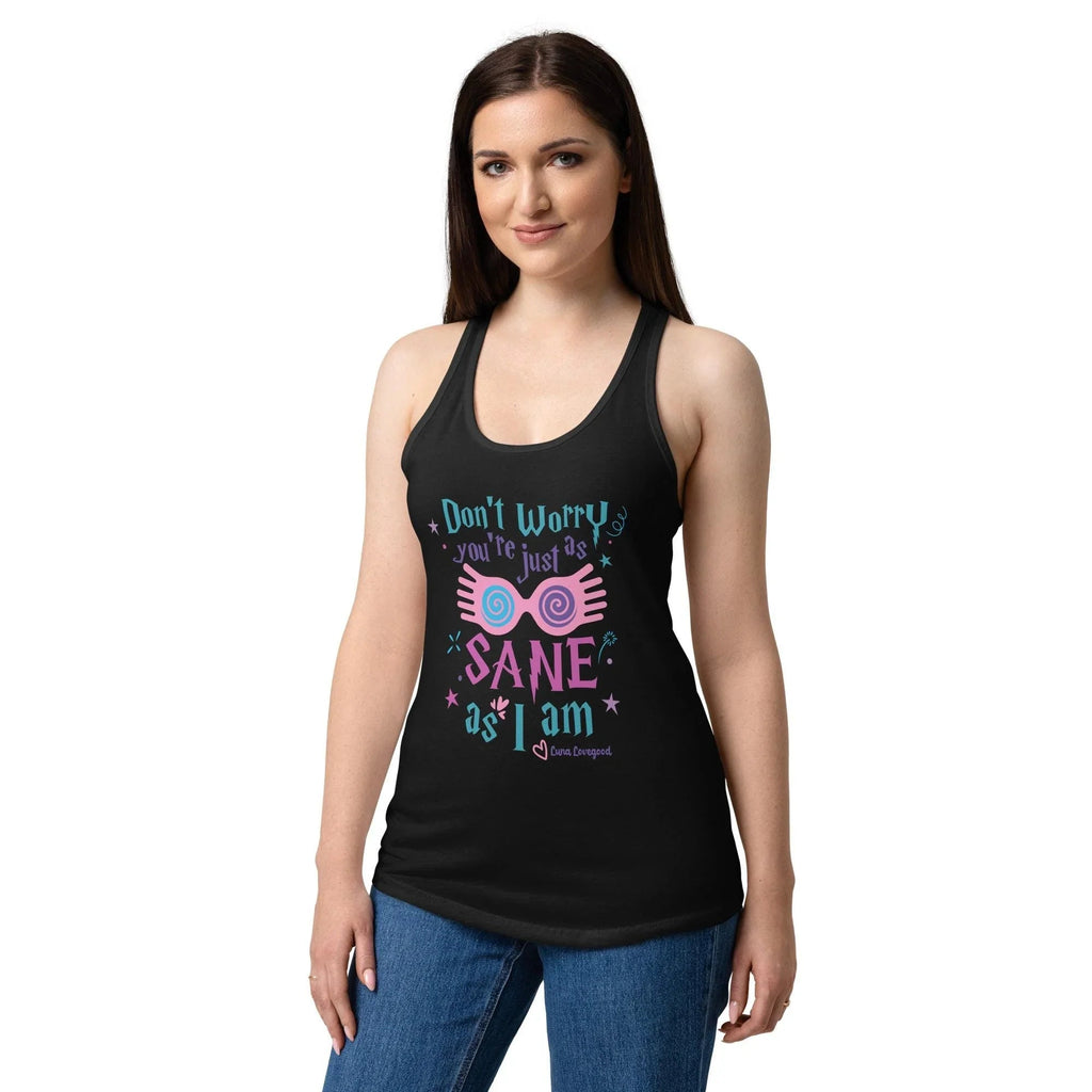 Luna Racerback Tank | You’re Just As Sane As I Am product image 7
