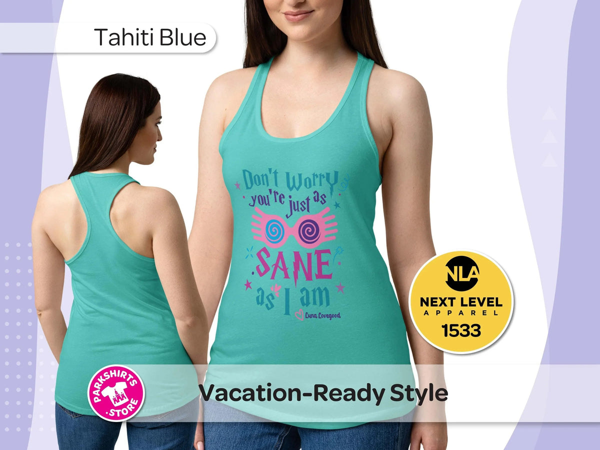 Luna Racerback Tank | You’re Just As Sane As I Am product image 5