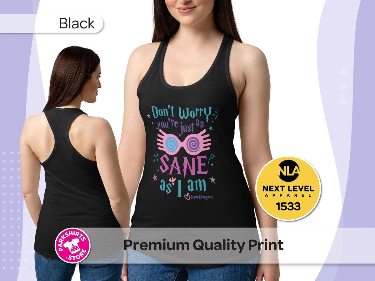 Luna Racerback Tank | You’re Just As Sane As I Am product image 4