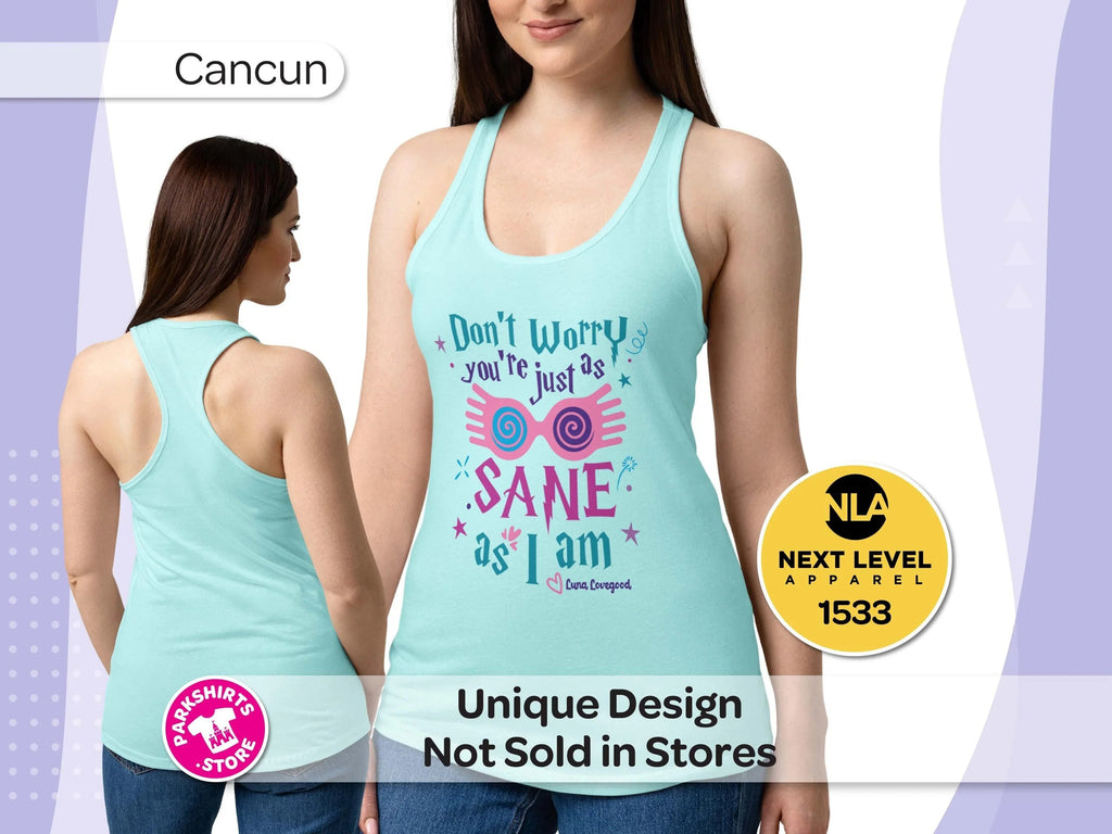 Luna Racerback Tank | You’re Just As Sane As I Am product image 2