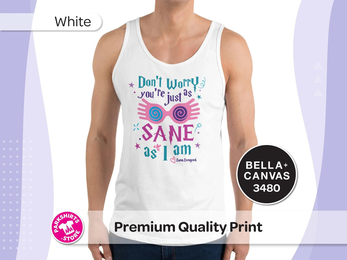 Luna Quote Tank Top | You’re Just As Sane As I Am product image 4