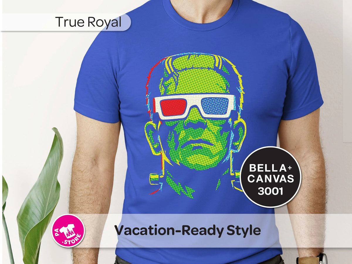 Frankenstein Shirt | Retro Monster Pop Art Tee | Halloween product image 9