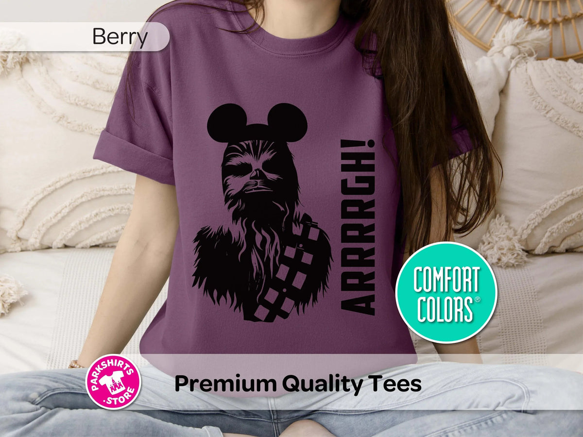 Chewy Wookiee Shirt | Vintage Graphic Tee | Mouse Ears Park product image 9