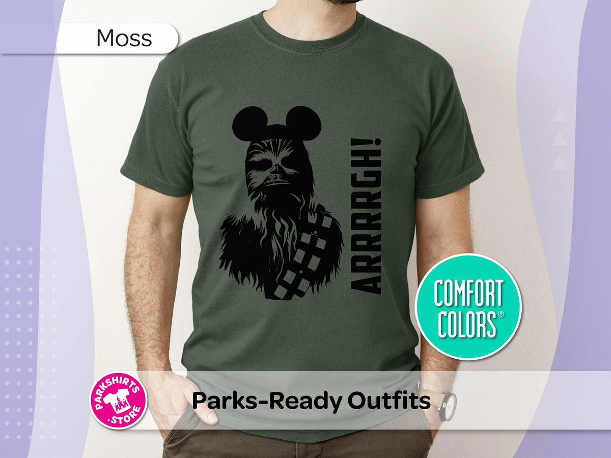Chewy Wookiee Shirt | Vintage Graphic Tee | Mouse Ears Park product image 4