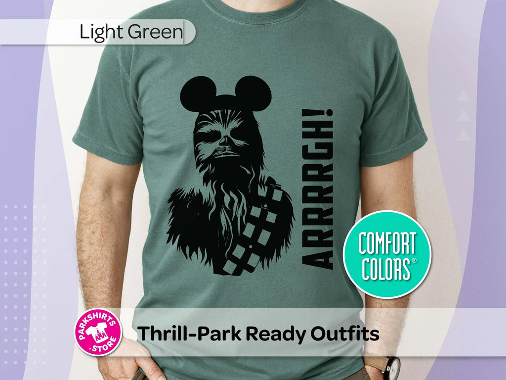 Chewy Wookiee Shirt | Vintage Graphic Tee | Mouse Ears Park product image 8