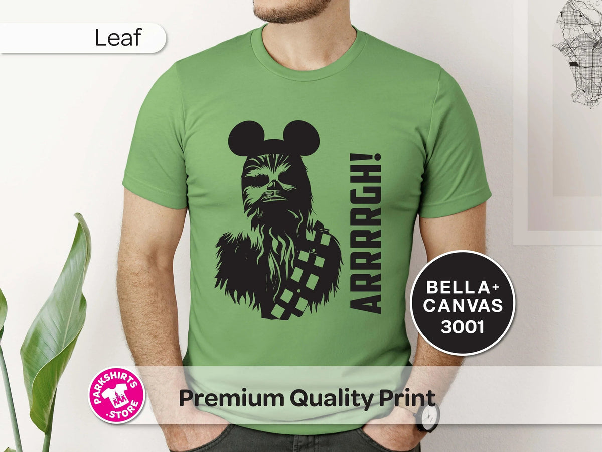 Chewy Wookiee Shirt | Funny Graphic Tee | Mouse Ears Park product image 3