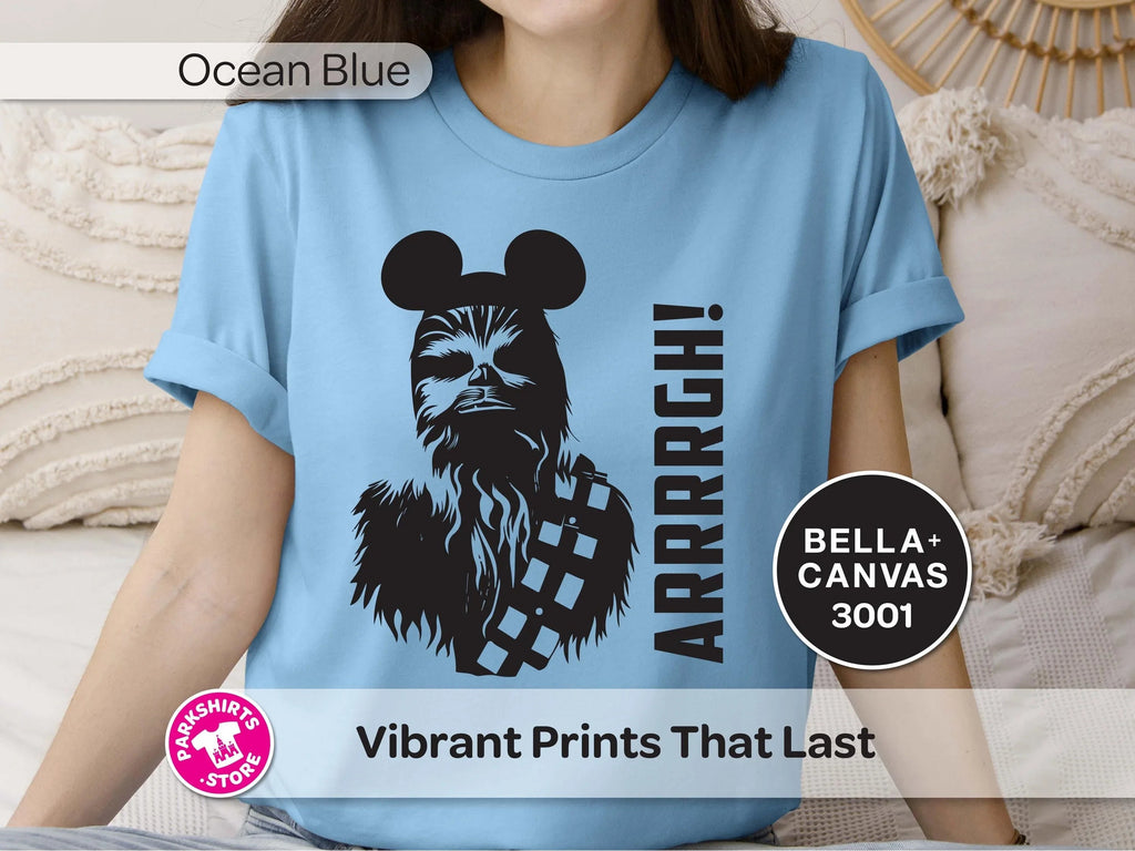 Chewy Wookiee Shirt | Funny Graphic Tee | Mouse Ears Park product image 1