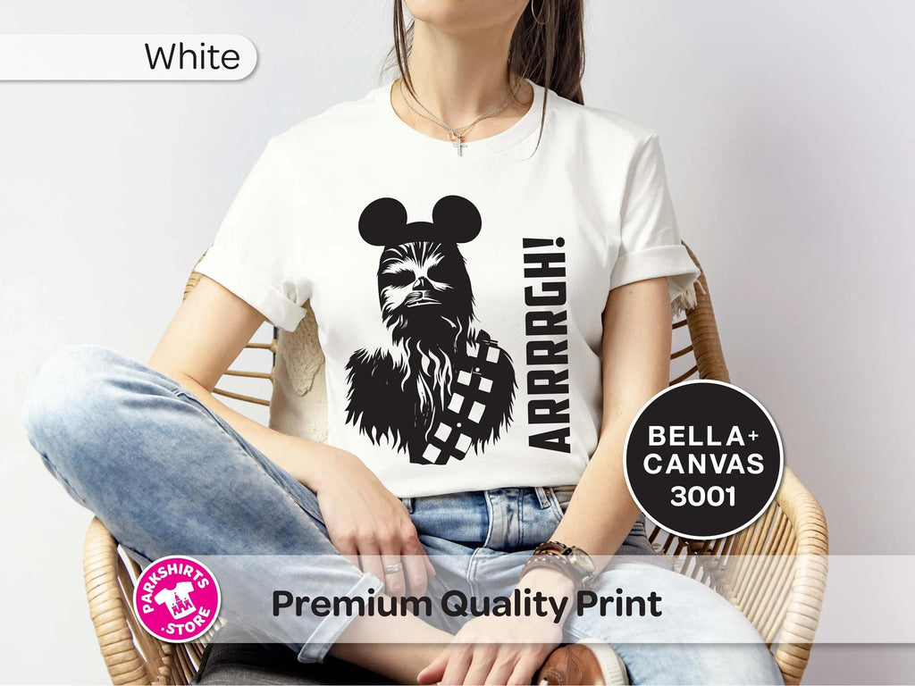 Chewy Wookiee Shirt | Funny Graphic Tee | Mouse Ears Park product image 10