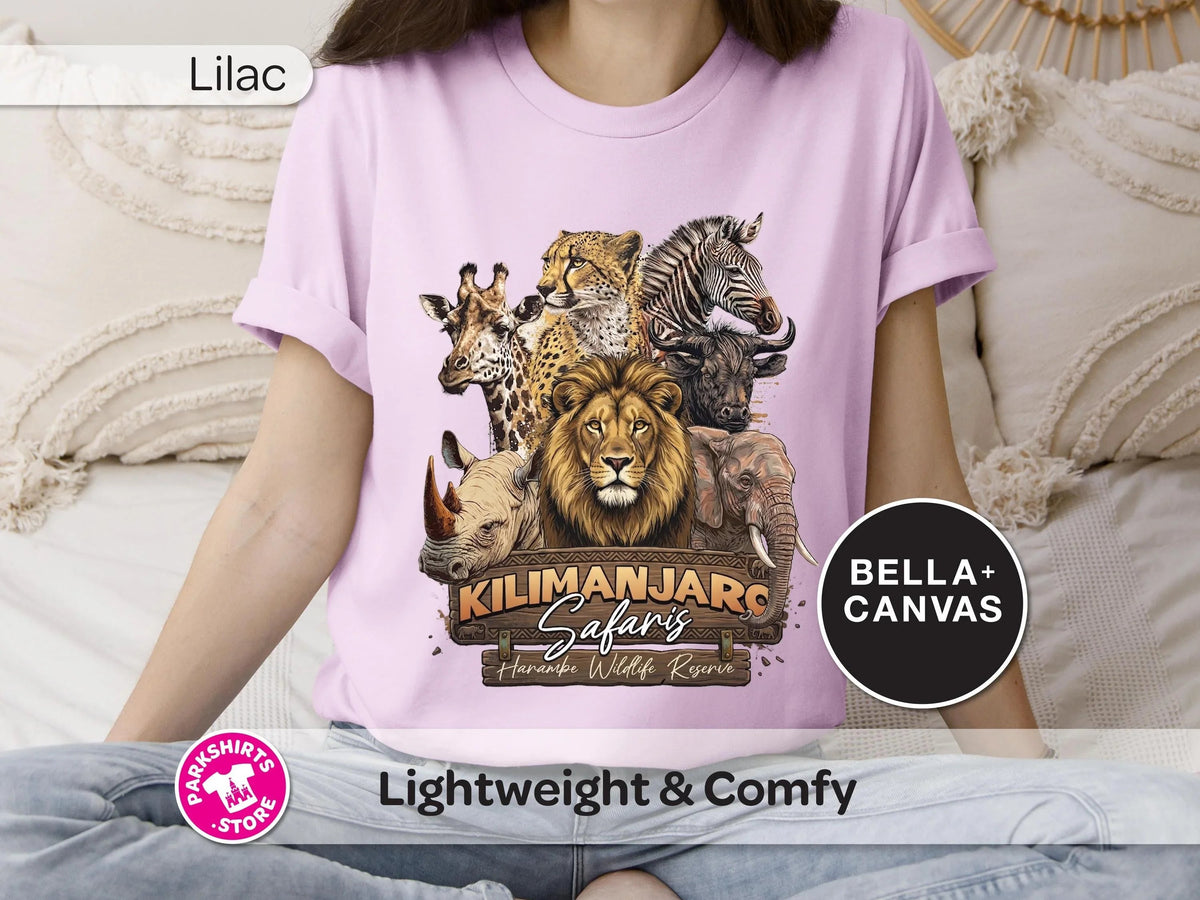Kilimanjaro Safaris Shirt | Animal Kingdom Safari Tee product image 4