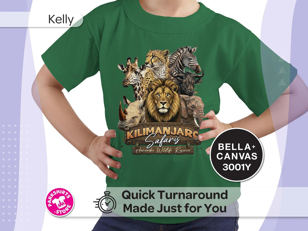 Kids Safari Animal Shirt | Kingdom Youth Tee | Kilimanjaro product image 10