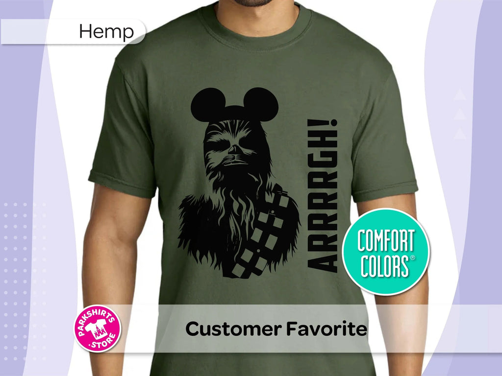 Chewy Wookiee Shirt | Vintage Graphic Tee | Mouse Ears Park product image 6